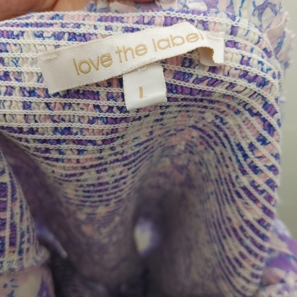 LOVE the Label smocked top size L - Picture 11 of 15